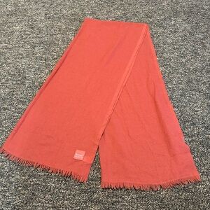 lululemon athletica coral red scarf wrap